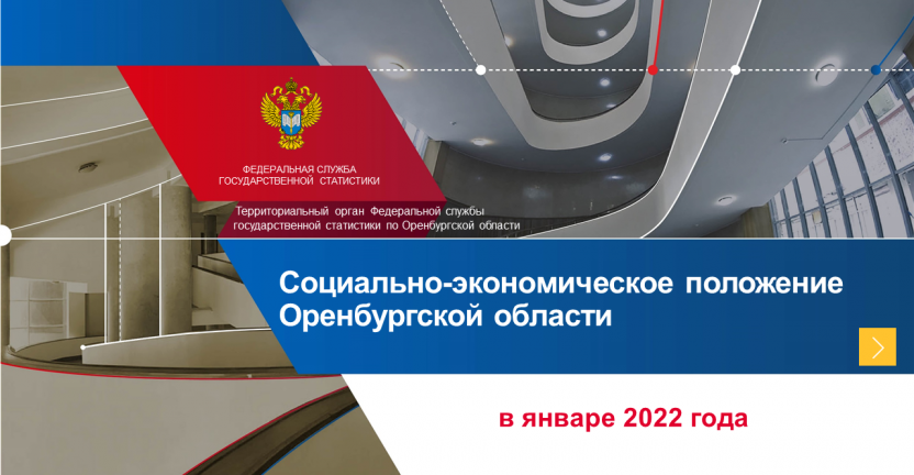 Социально-экономическое положение Оренбургской области в январе 2022 года